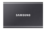 Samsung Portable SSD T7, 1 TB, USB 3.2 Gen.2, 1.050 MB/s Lesen, 1.000...