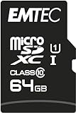 Emtec ECMSDM64GXC10 EliteGold 64GB microSDXC Speicherkarte -...