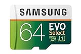 Samsung EVO Select 64 GB microSD 100MB/s, Geschwindigkeit, Full HD &...