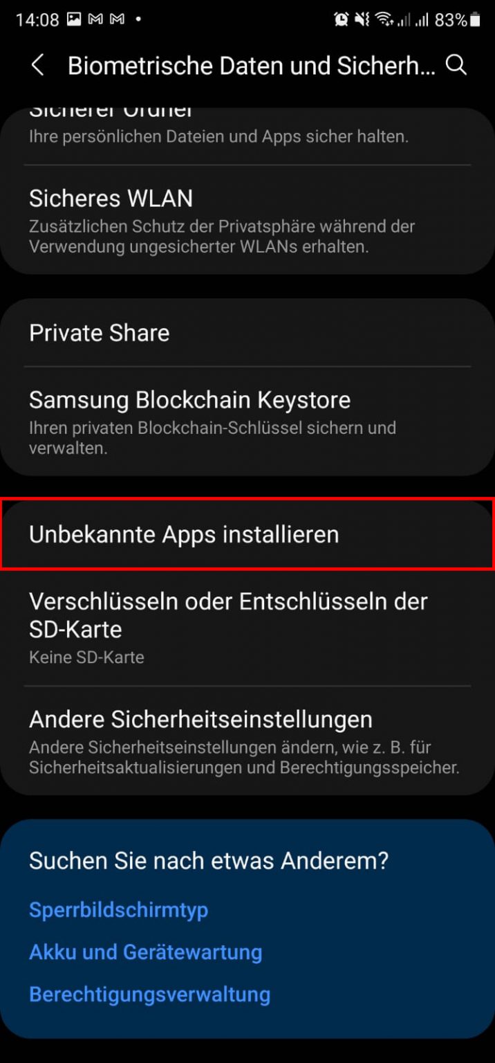 Samsung Galaxy Unbekannte Apps installieren so geht´s galaxyblog