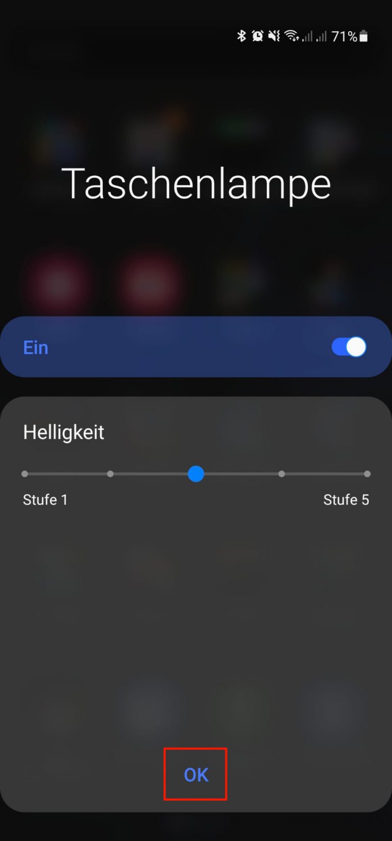 Wo Finde Ich Die Taschenlampe Beim Galaxy S4 Samsung Galaxy: Helligkeit der Taschenlampe ändern – so geht’s - galaxy